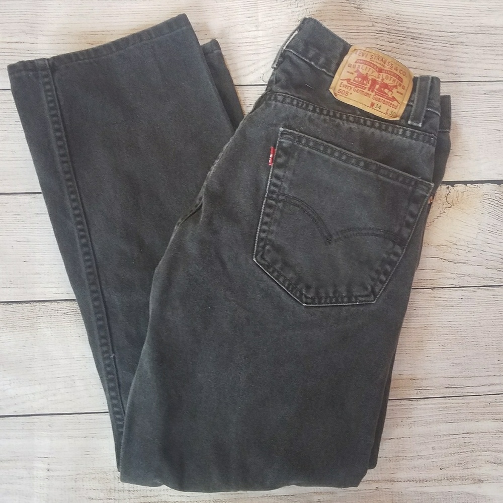 Vintage Black Levi's 505 34x30